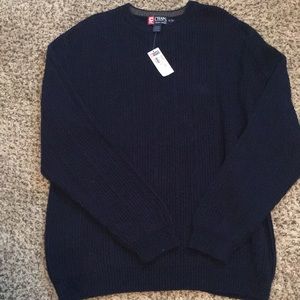 NWT Chaps Men’s XL Navy Sweater